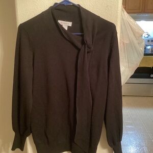 Liz Claiborne Long Sleeve Black Shirt - Size XL